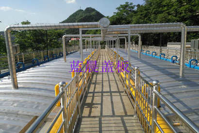 貴州省茅臺鎮(zhèn)某污水處理廠不銹鋼蓋板加蓋工程